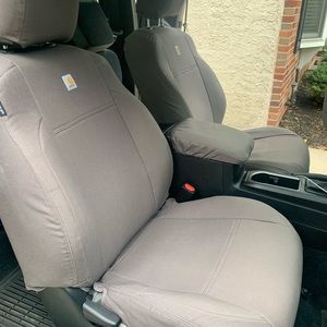 Carhartt Covercraft Seat Covers and Dashmat